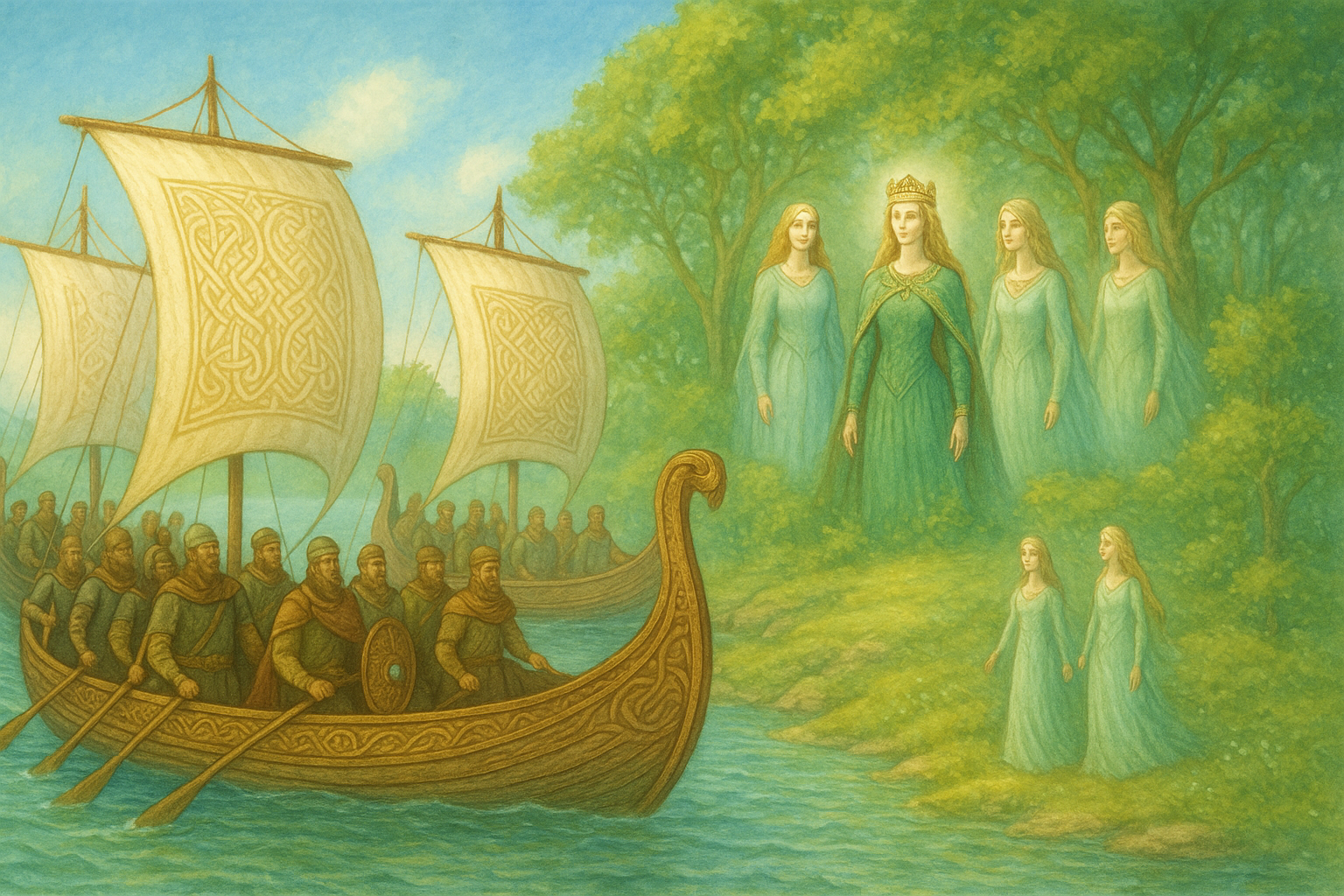 Vikings et Reines de l'île