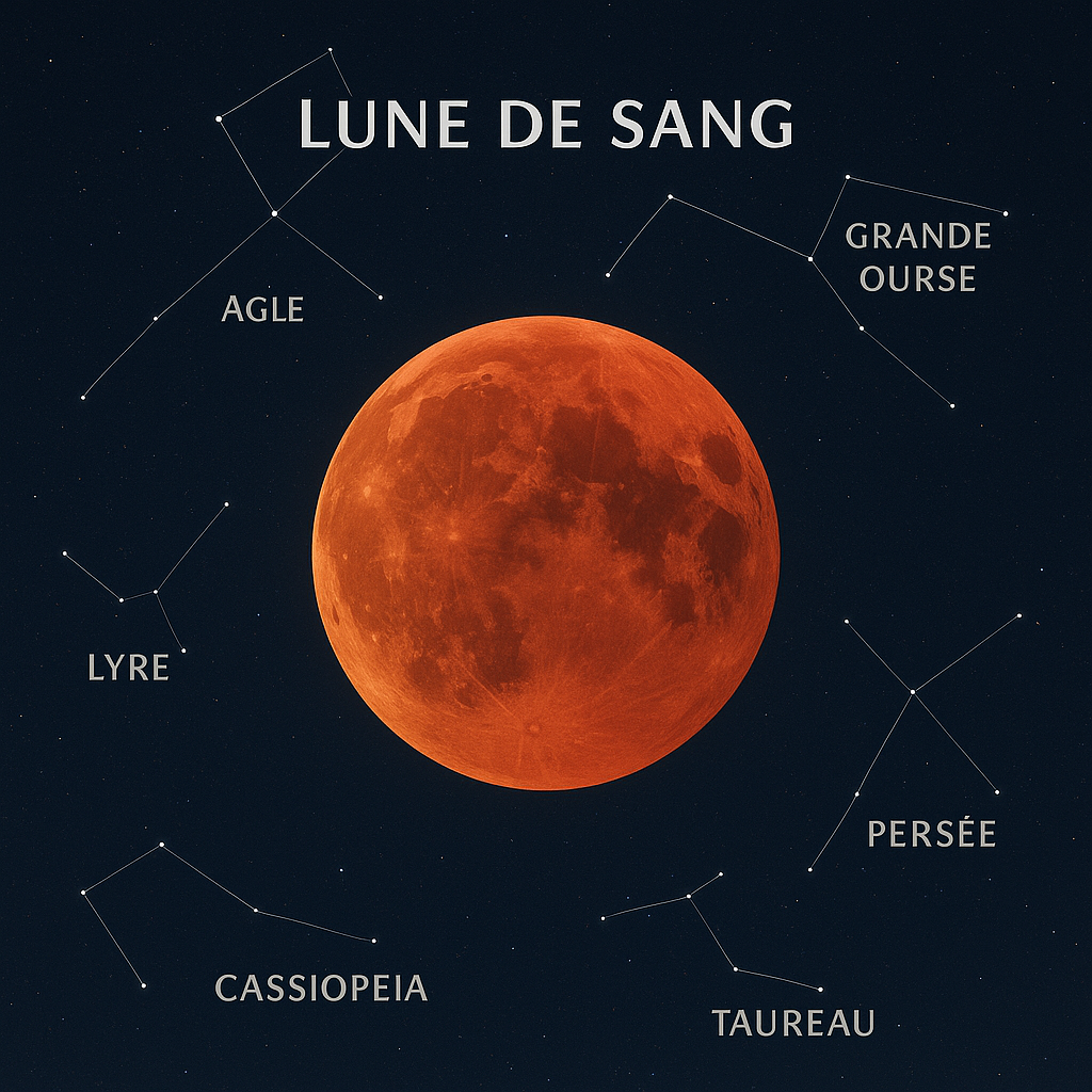 Lune de Sang et Cieux Étoilés ©Patricia Bialès